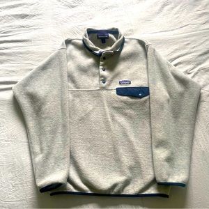 Patagonia Synchilla Snap Fleece - Men’s Small - Oatmeal Heather - Like New!